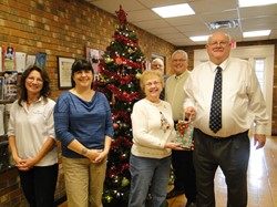 City Employees Donate $600 to Community Care