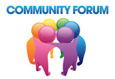 Two Community Forums Announced