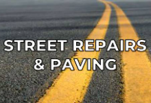 Street Repairs & Paving