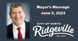 Message from the Mayor, June 2, 2023