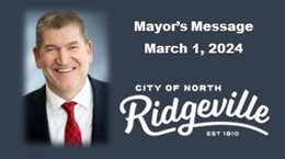 Message from the Mayor, March 1, 2024